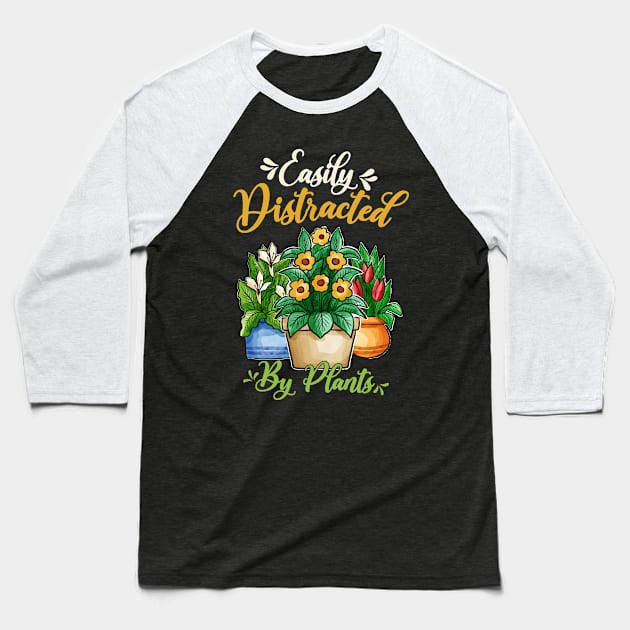 Plant Lover Quotes For Plants Man and Gardeners Baseball T-Shirt by JB.Collection